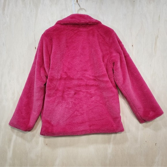 Vigoss Pink Faux Women Coat Size S - Picture 2 of 5